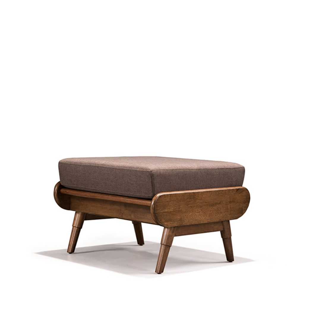 Cooperation with wood|VARIETY Foot Stool 02 solid wood sofa foot pedal ...