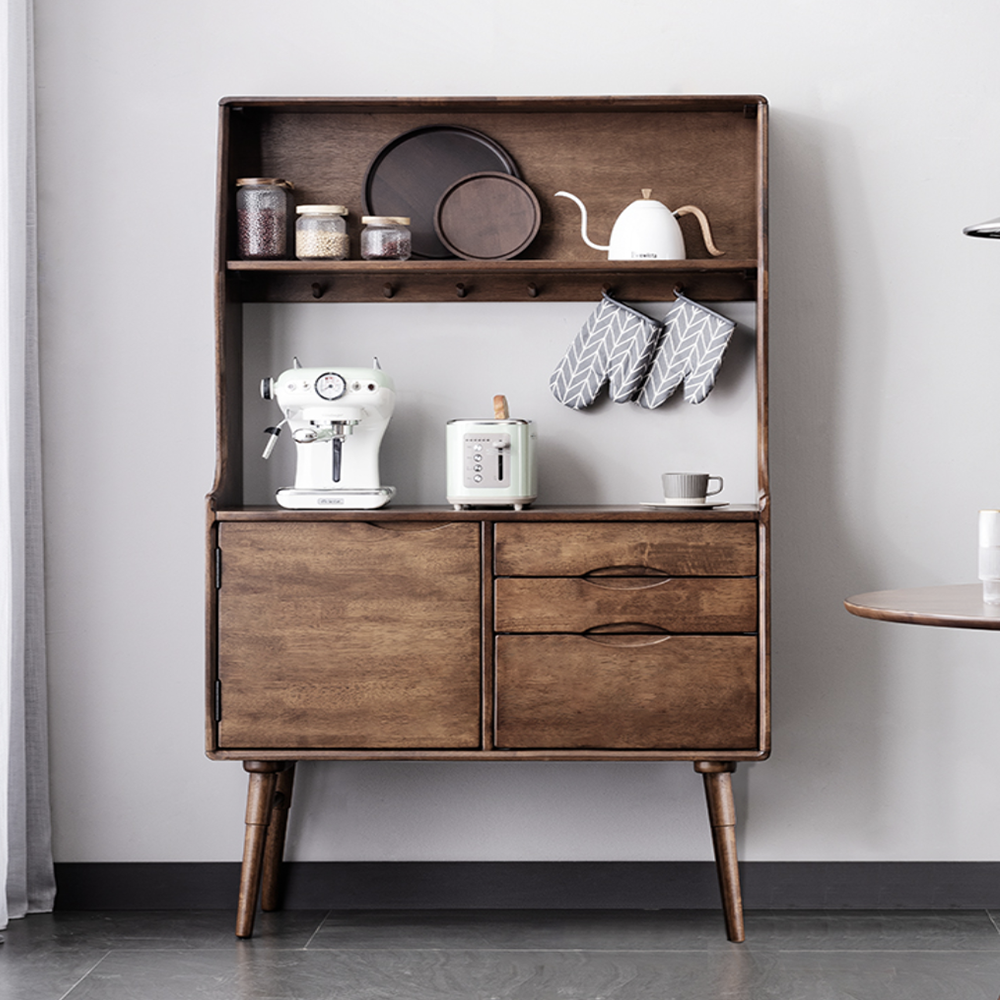 VARIETY High Sideboard - 1 Door / 3 Drawers with shelf 實木餐邊櫃