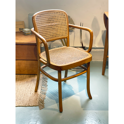 VINE Dining Arm Chair Indonesian teak and rattan armchair 