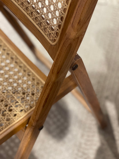 VINE Teak Folding Chair Indonesian teak folding chair