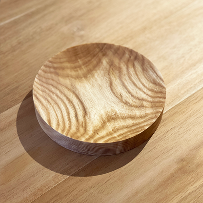 Eighteen｜White Ash solid wood plate 